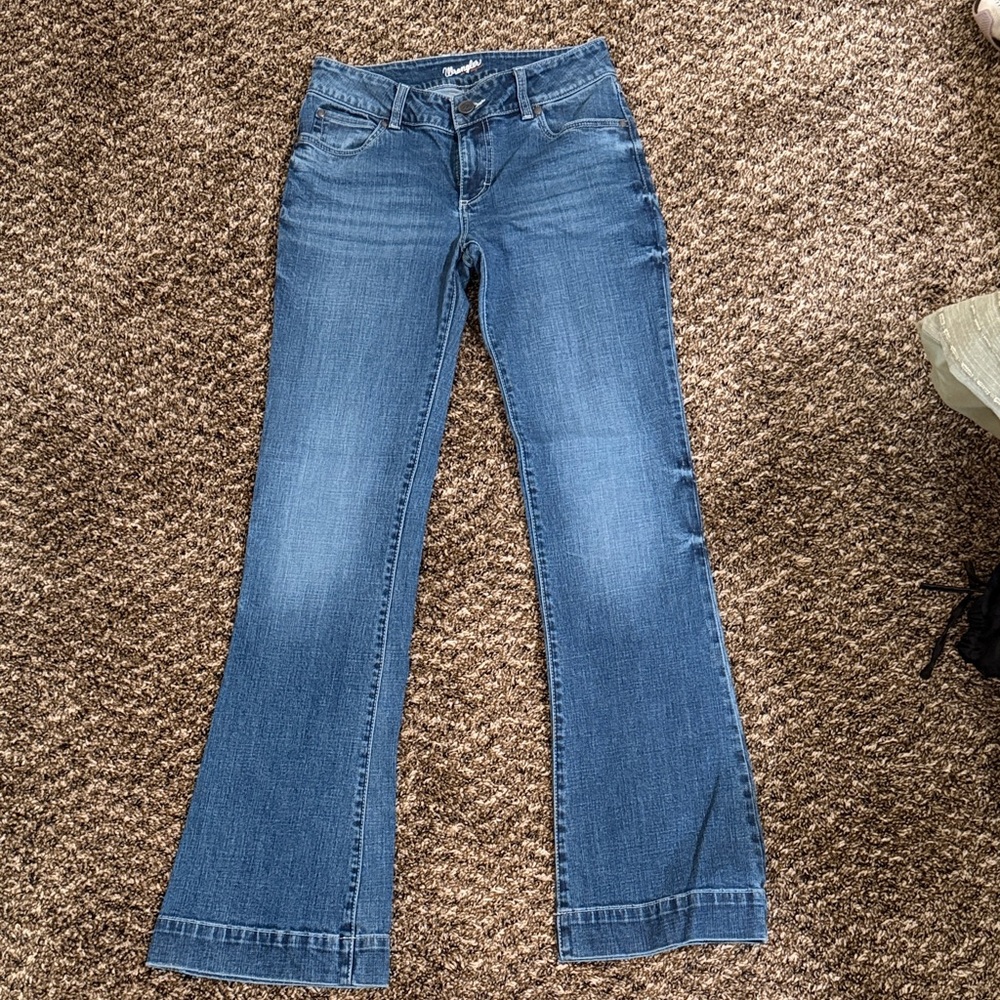 Wrangler Women's Flare Blue Jeans